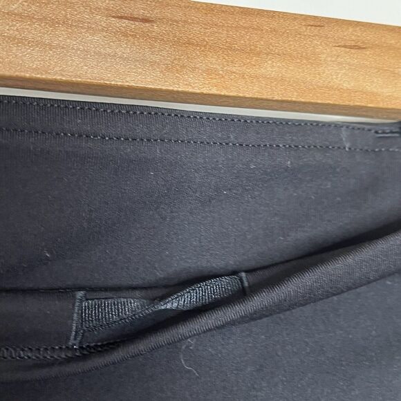 Lululemon Train Times Crop 17” Heathered Black Womens 4 Cropped Leggings - Picture 4 of 8